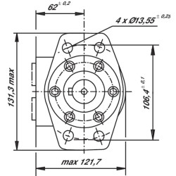 Orbitinis variklis SMH-400-4-B-D-GP SMH4004BDGP