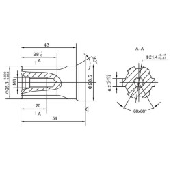 Orbitinis variklis 400cc Kramp SMR400A26BYKR