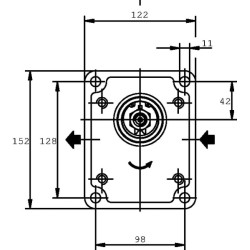 Variklis PLM30.34R0-83E3-LEB/ED-N PLM3034R83E3