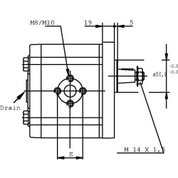 Variklis PLM30.34S0-83E3-LEB/ED-N PLM3034S83E3
