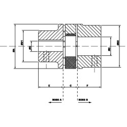 „Spidex“ stebulė GG A38A 7/8" A38A2222
