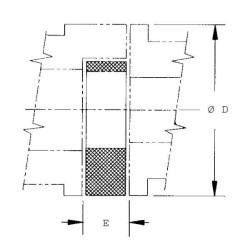 Jungiamoji guma 4-87 Sh EGE4