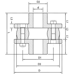 Juboflex lankstus elementas AJ25