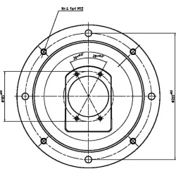 Variklio flanšas LFR300