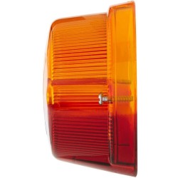 Case - IH 453 9EL088525001 Šviesus objektyvas, gintarinis/raudonas galinis/dešinysis Hella
