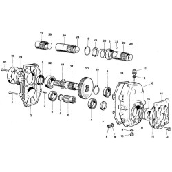 Pavarų dėžė GBU-35-S-2-3.8 (BU) GBU35S238