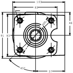 Orbitinis vairo mechanizmas OSPC80ON1503065