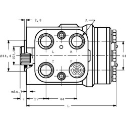 Orbitinis vairo mechanizmas OSPB200ON1500044