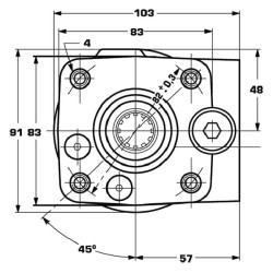 Orbitinis vairo mechanizmas OSPB80ON1500040