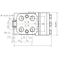 Orbitinis vairo mechanizmas 315cc Kramp SOSPB315NONKR