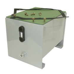 Neapdirbtas plieninis bakas 12 l PSTM012