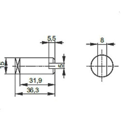 MPP siurblio jungtis -Gr0.5 MPP9PCAC05