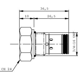 Atbulinis vožtuvas (0,5 bar) MPPCV