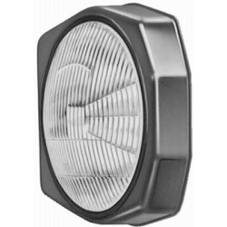 Case - IH 523 9ES093815001 Lengvas objektyvas, skaidrus, apvalus Ø138mm LH/RH Hella