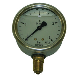 Slėgio matuoklis 63 mm 1/4" 0-4 bar MA630402