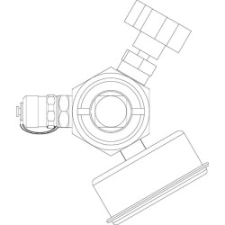 Užpildymo sistemos akumuliatorius M28 LAV9DP100