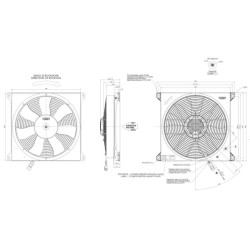 Ventiliatorius su siurbimu 24 V 2MV-4 OK92MV424S
