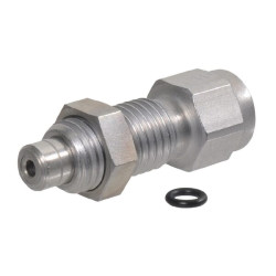 „BulkHead“ manometras, vidinis 1/4 BSP, MA2014