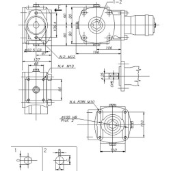 Pavarų dėžė 1,9:1 RT4535