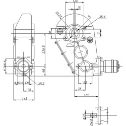 Pavarų dėžė 31,4:1 RT35045