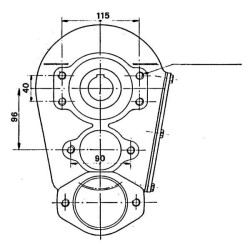 Pavarų dėžė 12 -1 RT15035
