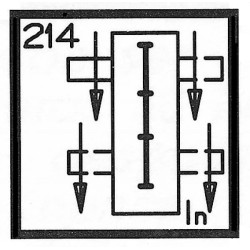 Pavarų dėžė A-16A 1:1 615000