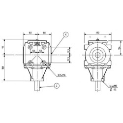 Pavarų dėžė TB-278C 1-1 278524