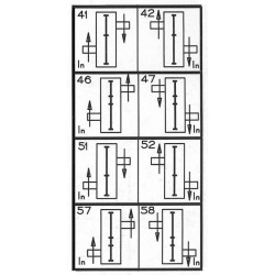 Pavarų dėžė A-4A 1:3.8 603012