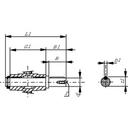 Vienas išėjimo velenas 18 MM GMR904018E