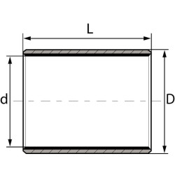 Guolio įvorė ZB607050PWM