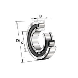 Cilindrinis ritininis guolis NJ NJ316ETVP2