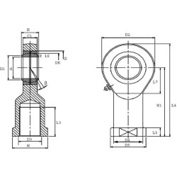 Strypo galvutė 7500SIKAC18M