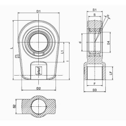 Šarnyrinis antgalis GIHR20DO