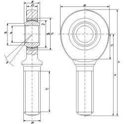 Strypo galvutė SAL10C