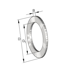 Ašinė poveržlė GS81209
