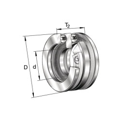 Atramos rutulinis guolis 52217FAG