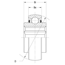 Ritininis guolis 205KRRB2