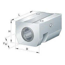 Linijinis rutulinis guolis KTHK12BPPAS