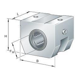 Linijinis rutulinis guolis KGHK30BPPAS