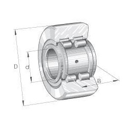 Vikšro ritininis guolis PWTR20522RSA