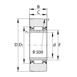 Adatinis guolis NA22072RS