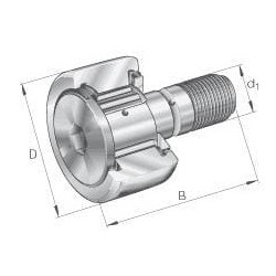 Smeigės tipo vikšro volelis KR62PPA