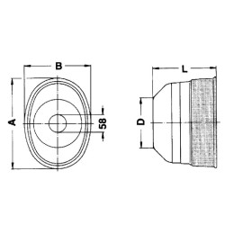 Dangtelio solenoidas 825400