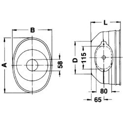 Apsauginis kūgis + dangtelis 826200
