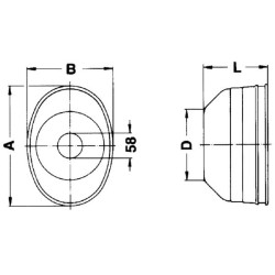 Apsauginis kūgis 820300
