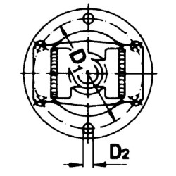 Jungas, flanšas, W2380 Walterscheid 2132816