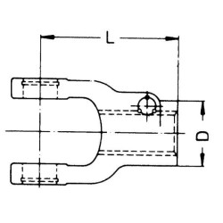 Jungas, greito atjungimo, 1-3/8"-6 grioveliai, W2500/P500 Walterscheid 3630102