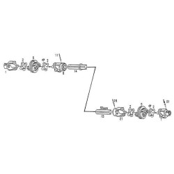 Jungas, profiliuotas vamzdis, 66,5 mm, V CvJ 80 kampas 141028248