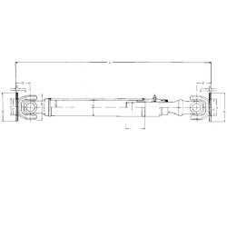 Yoke, Profile shaft, 35mm, 100 Elbe EDS201000351