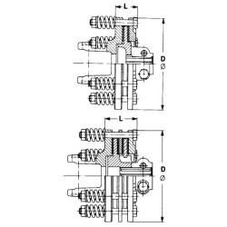 Frikcinė sankaba K90/4 5611009120